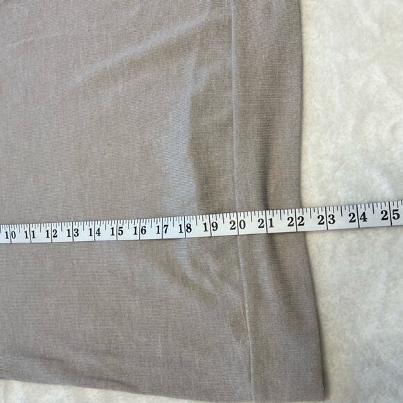 FANG Crewneck Sweater Top with Lace Back Beige/Cream - Picture 3 of 6